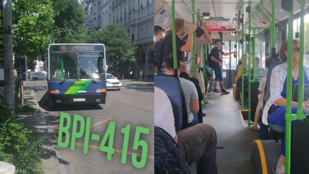 Búcsú a budapesti Ikarus 415-östől #1 (BPI-415) @15