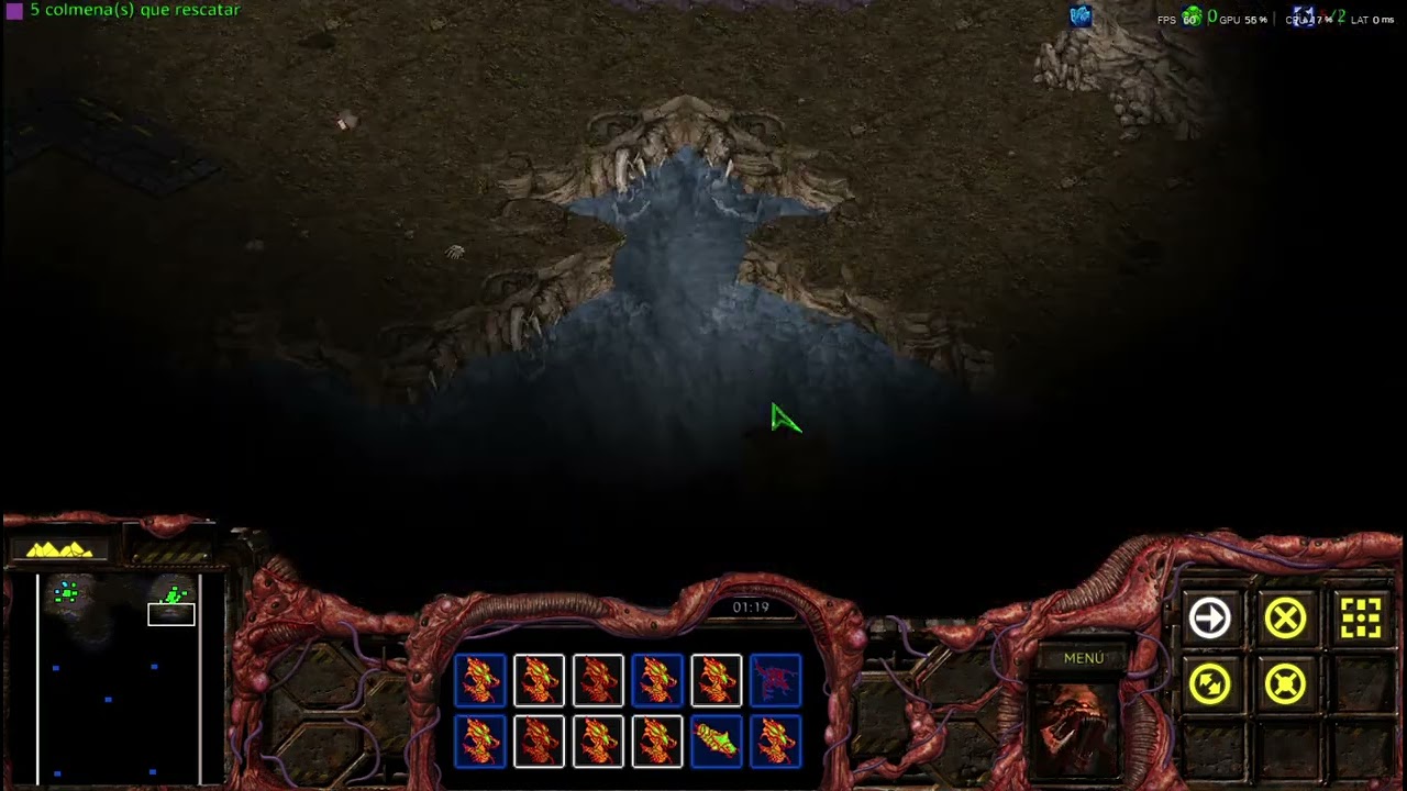 starcraft campaña VI  zerg capitulo disrupcion infame