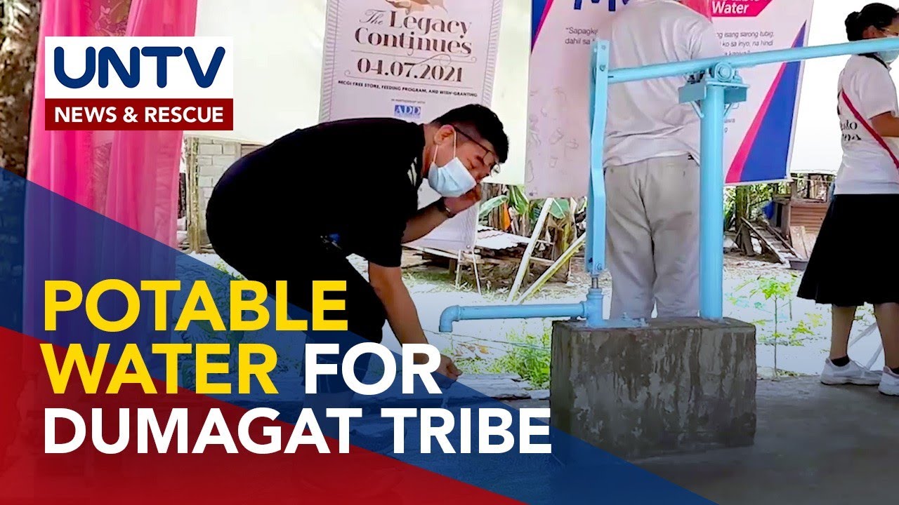 Potable water, ipinagkaloob ng MCGI sa mga katutubong Dumagat sa Tanay, Rizal