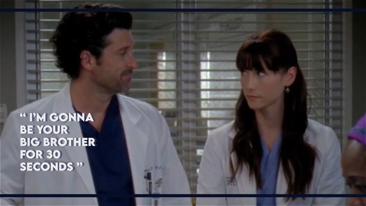 derek and lexie being siblings