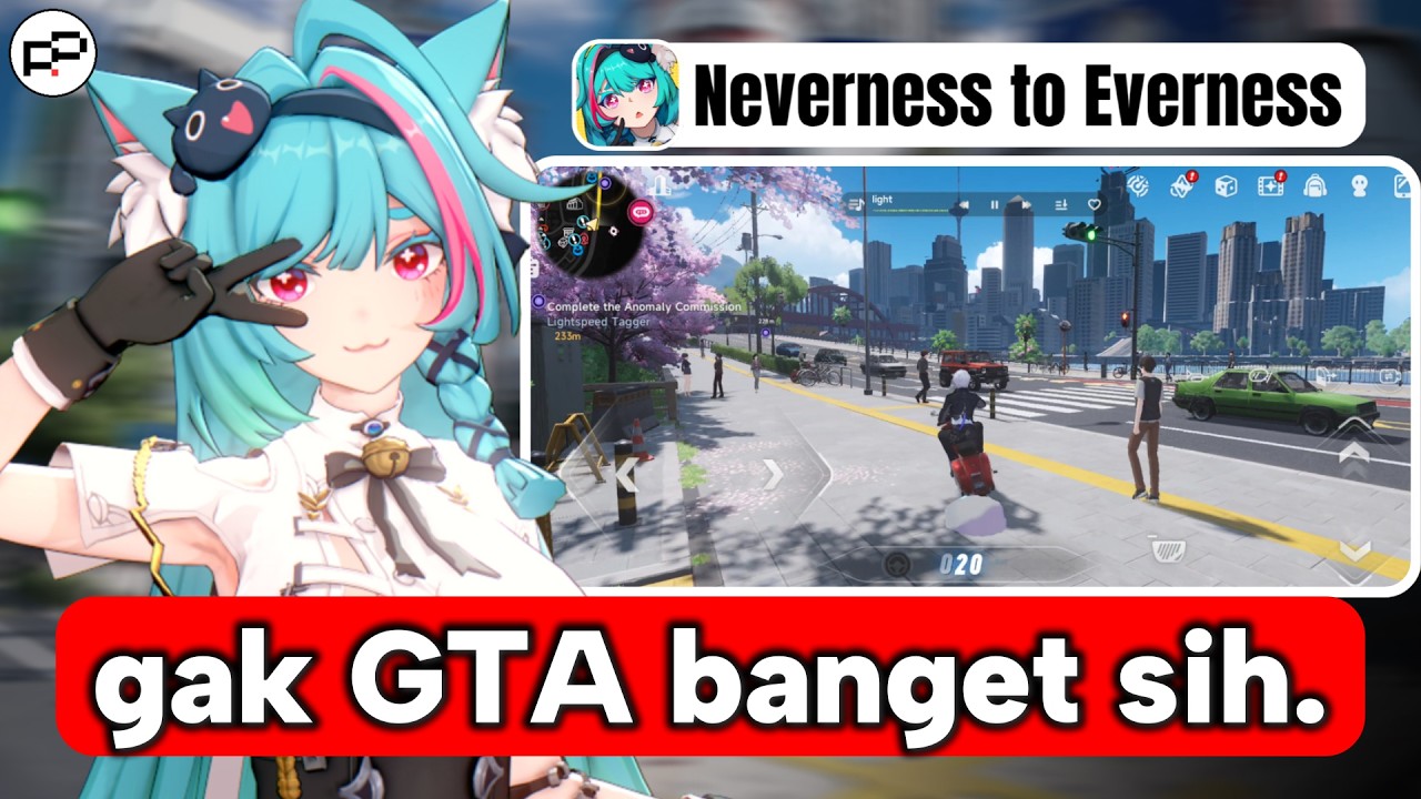 sebenarnya game NTE gak mirip banget GTA tapi tetap bagus di mobile