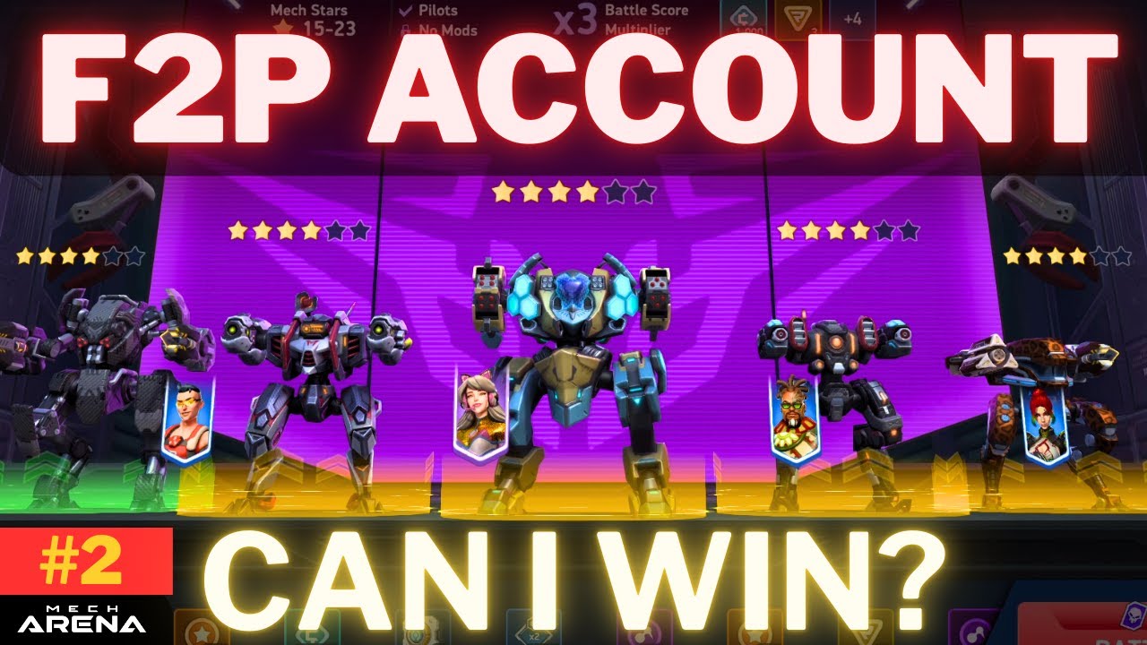 Will I Cook or Get Cooked on my F2P Account? | Hangar Showdown | Mech Arena