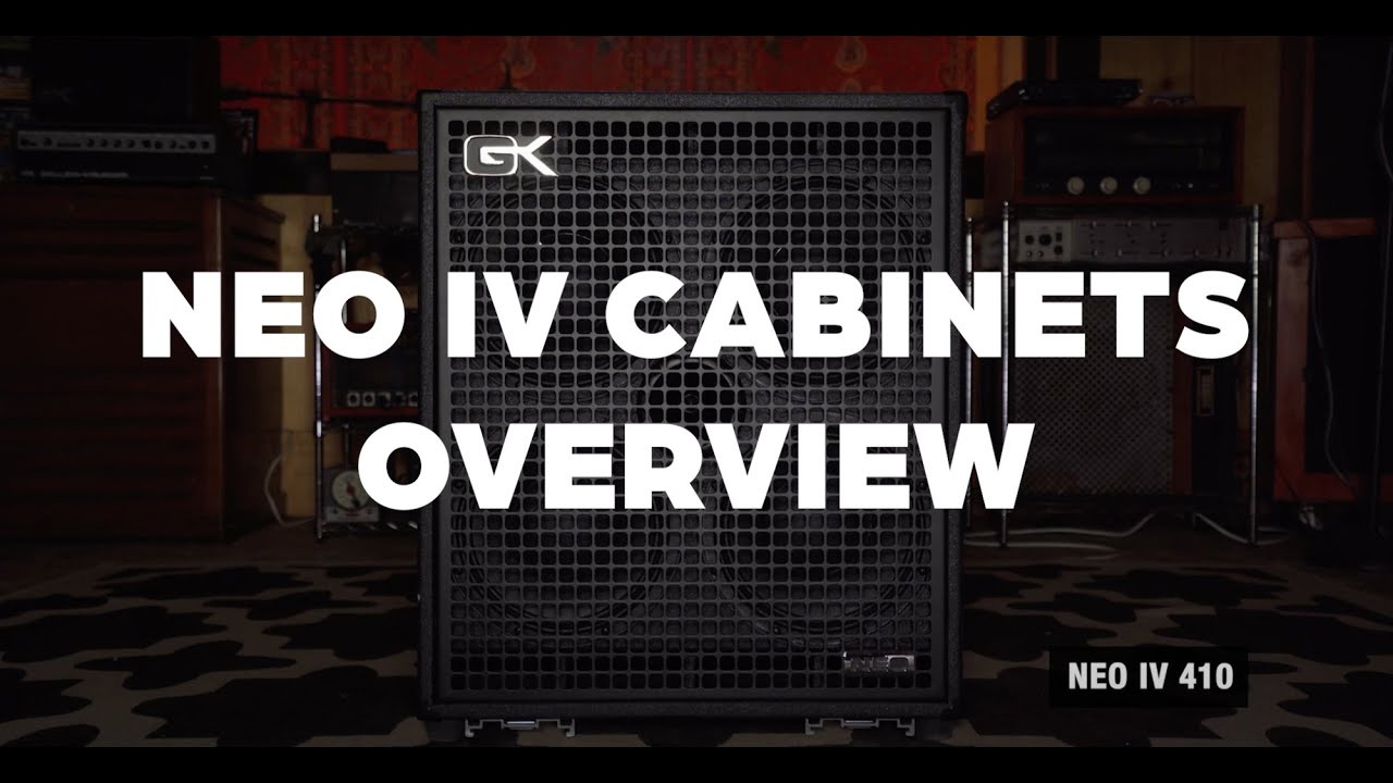 Обзор серии шкафов Gallien-Krueger NEO IV
