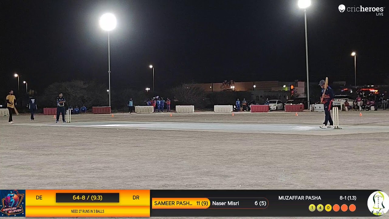 Deccan Eleven vs Deccan Royals live cricket match | HYDERABAD RAMADAN NIGHT TOURNAMENT 2026 live -