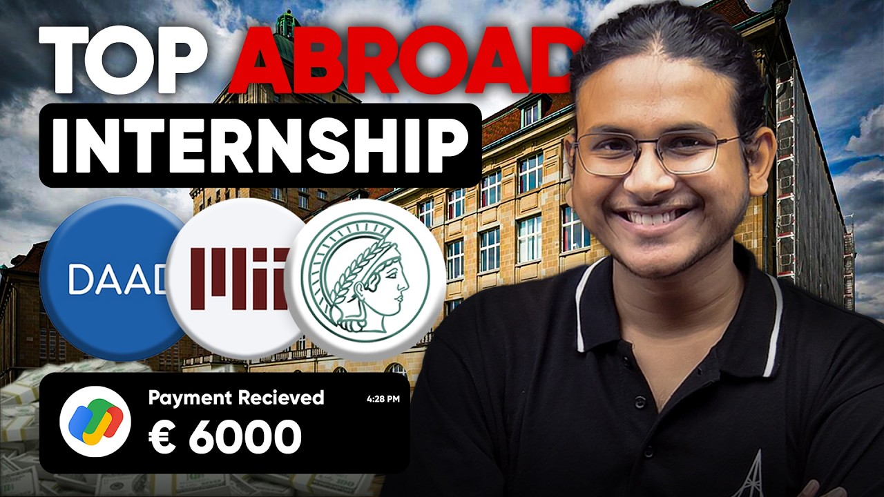 Go Abroad for ₹0. (Top Fully Funded Internships 2025)