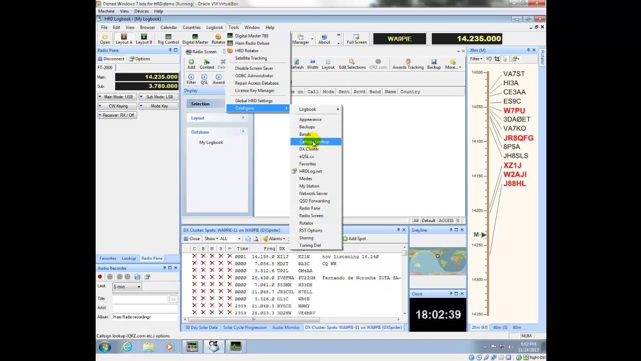 Ham Radio Deluxe Install Demo