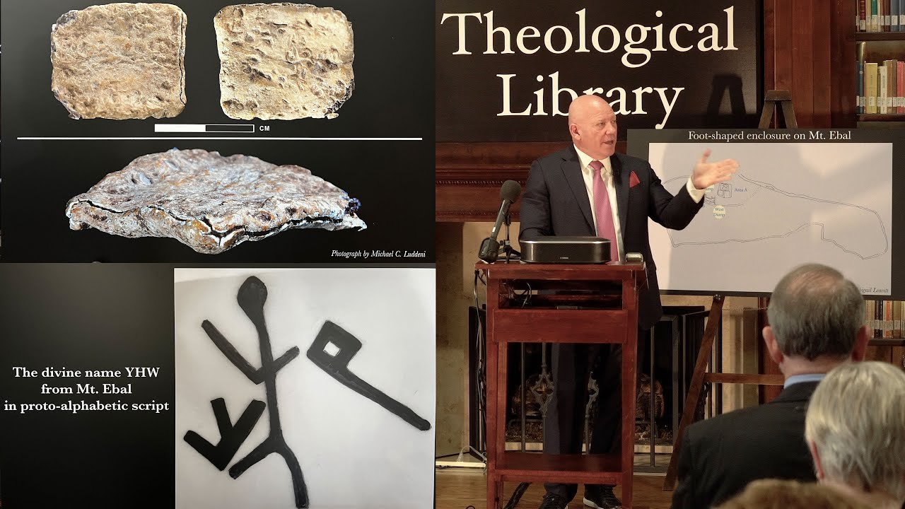 Mt. Ebal “Curse Tablet” Full Press Conference