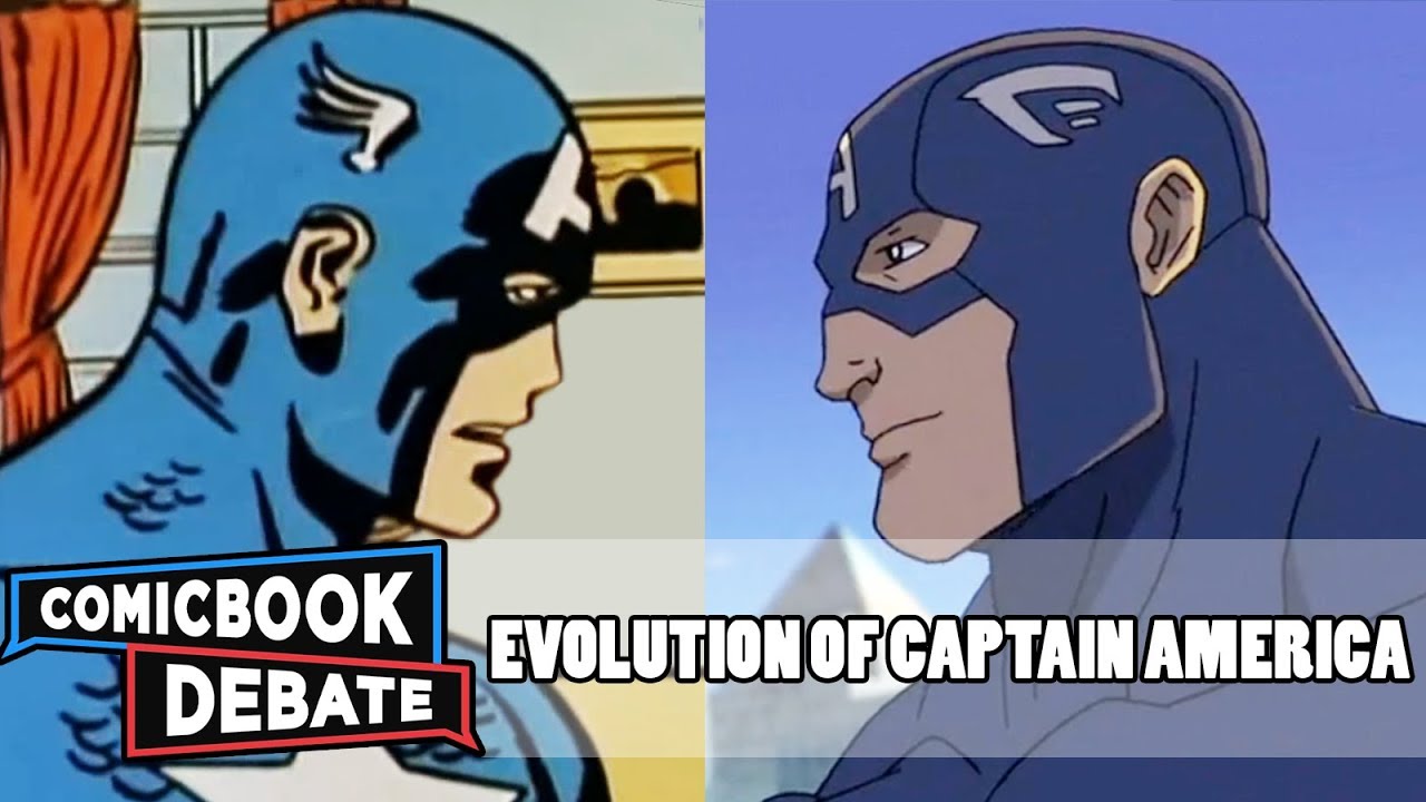 Evolution of Captain America in Cartoons in 14 Minutes (2018)