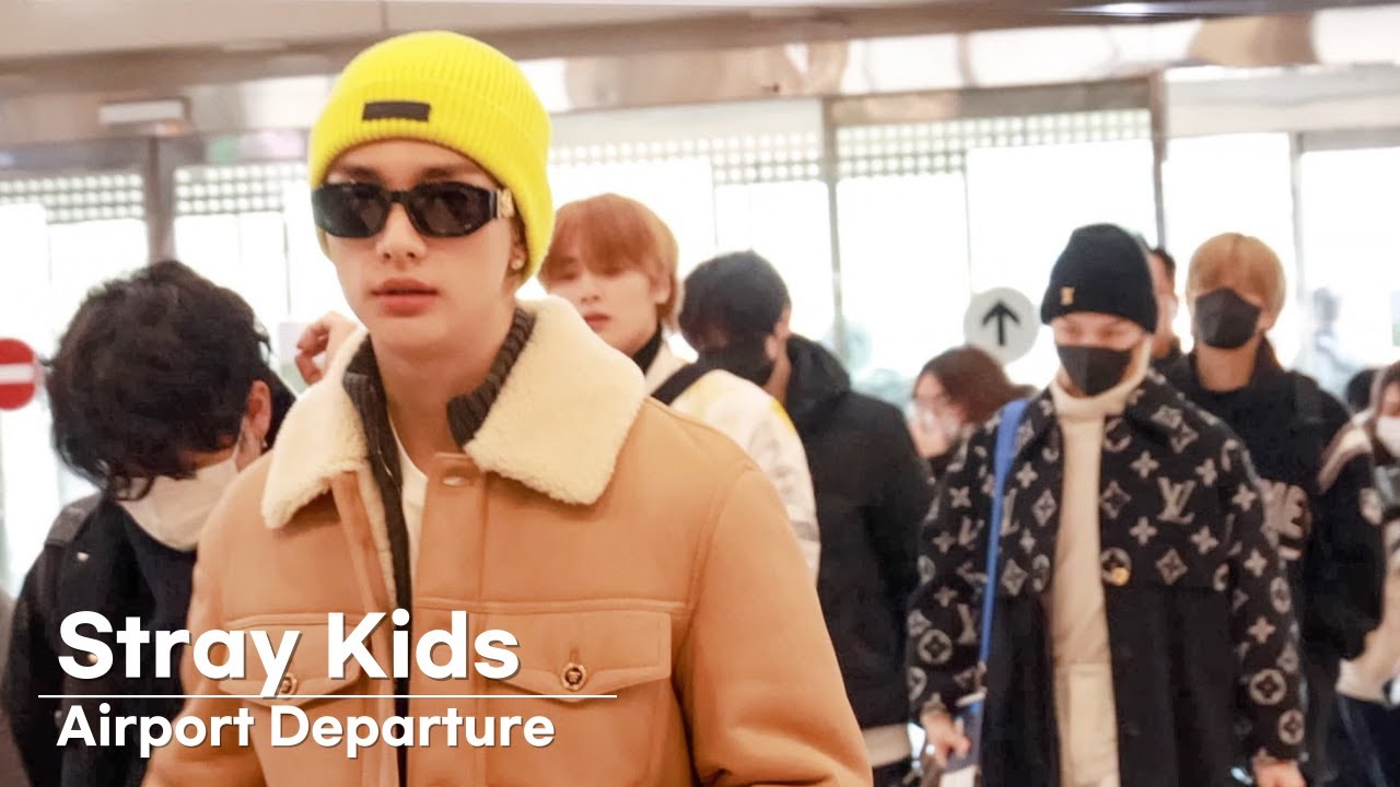Stray Kids(스트레이키즈) 김포공항 출국 | Stray Kids Airport Departure [4K]