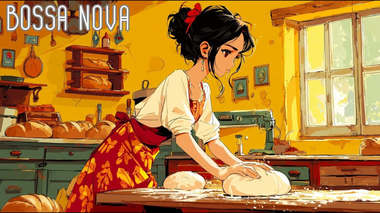 Bakery Morning Boosa Nova 🌿Relaxing Café Jazz for Cozy Worktime & Warm Handcrafted Moments