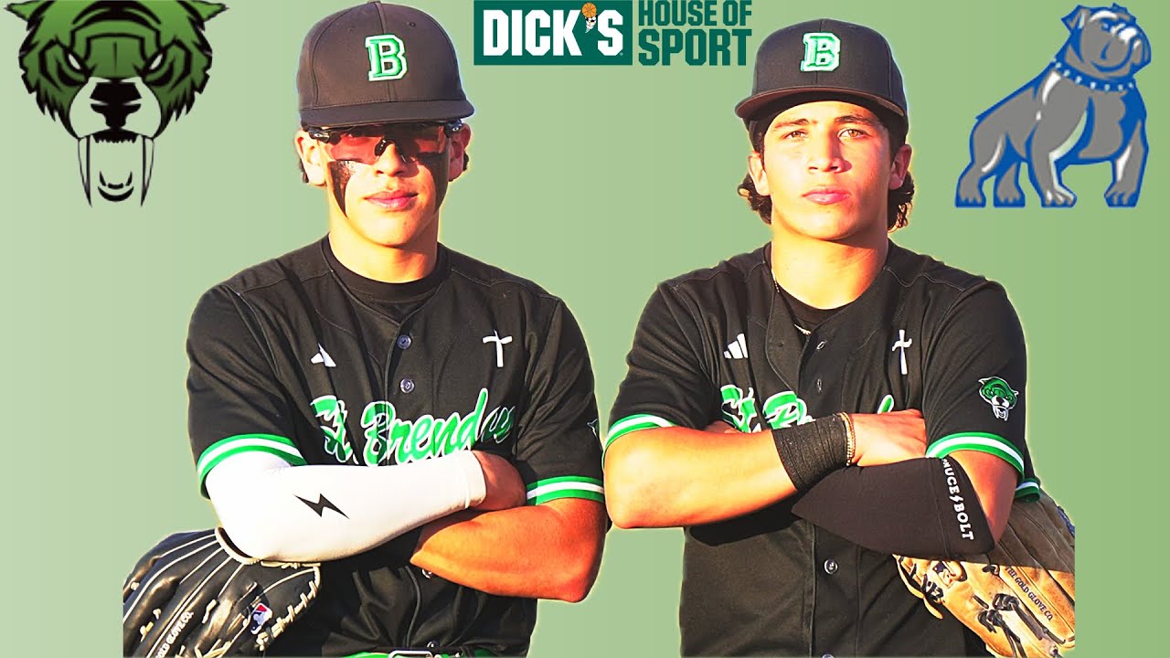 St. Brendan@ Braddock Bulldogs in a early season clash #FSPN #baseball #fyp 