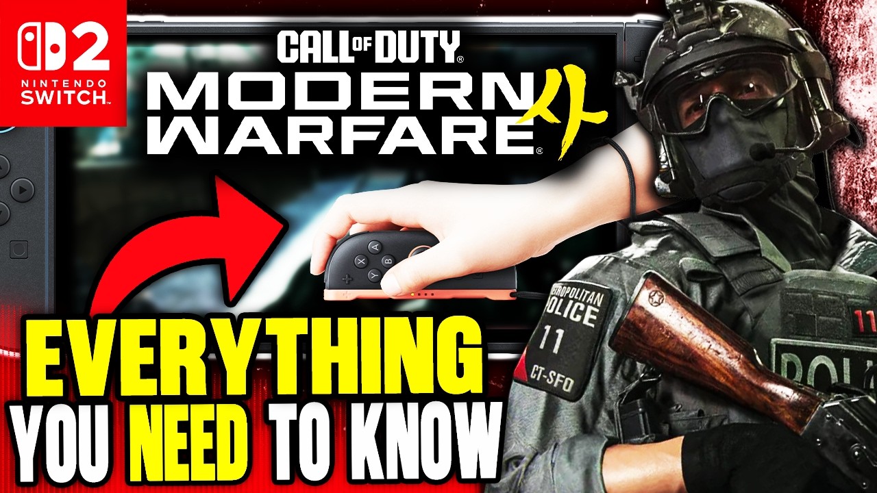Call of Duty Modern Warfare 4 на Switch 2 &mdash; ВСЁ, что нужно знать!