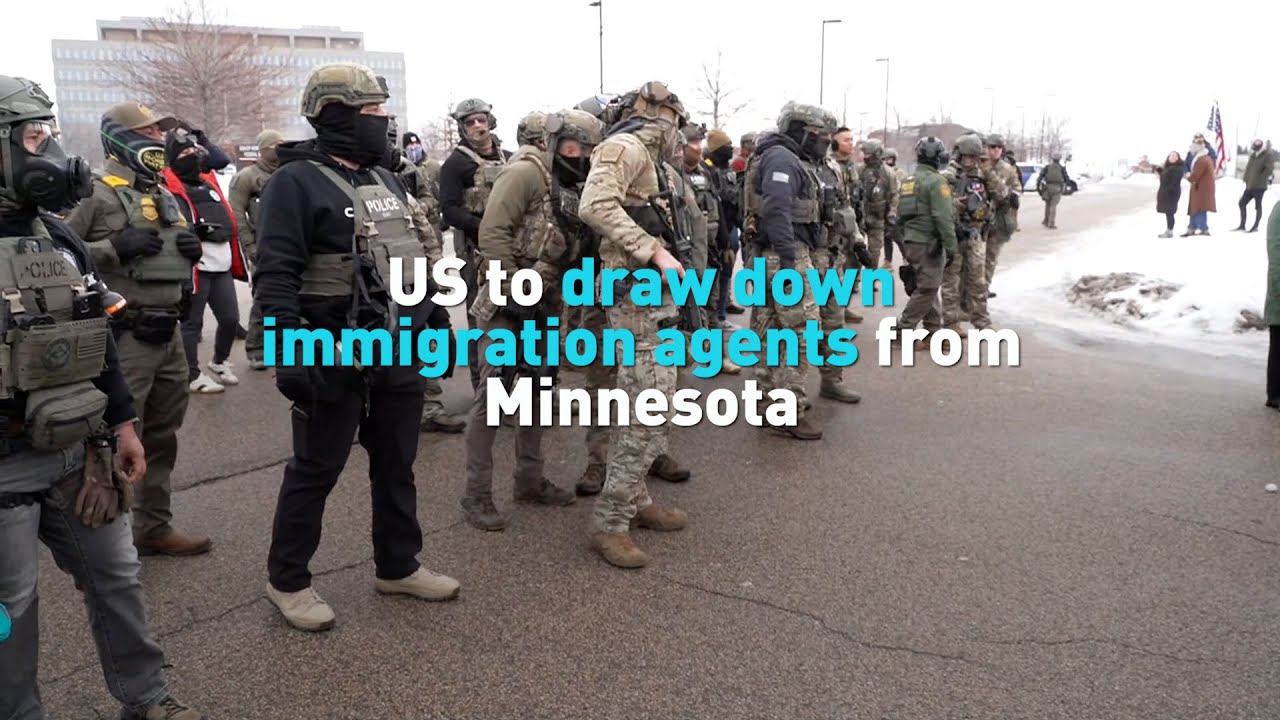 US to draw down immigration agents from Minnesota