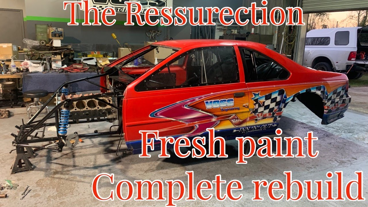 Resurrecting the Thunderbird - Complete rebuild, tear down murfs car after crash