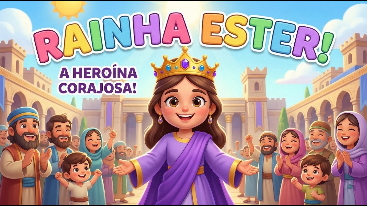 Rainha Ester: A Menina Corajosa que Salvou Seu Povo! 🌟👑