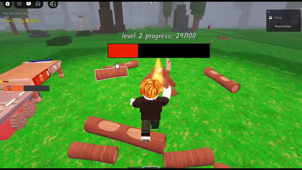 Teaching My Uncool Dad How To Play Roblox - 99 Nights In The Forrest