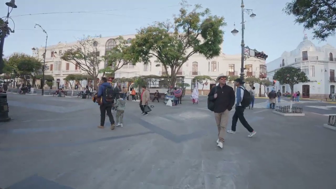 🇧🇴 | Plaza Principal | Walking Tour | Sucre - Bolivia | 4K