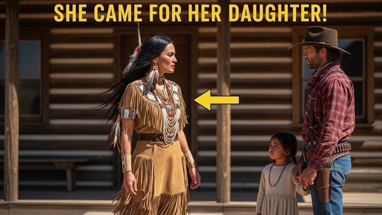 Cowboy Adopted a Lost Apache Girl… Turned Out to Be an Gorgeous Apache Widow’s Daughter!