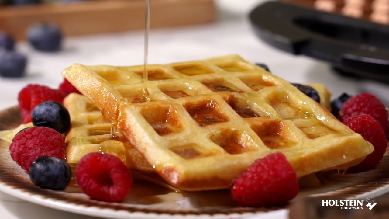 MÁQUINA PARA WAFFLES DE 2 PUESTOS