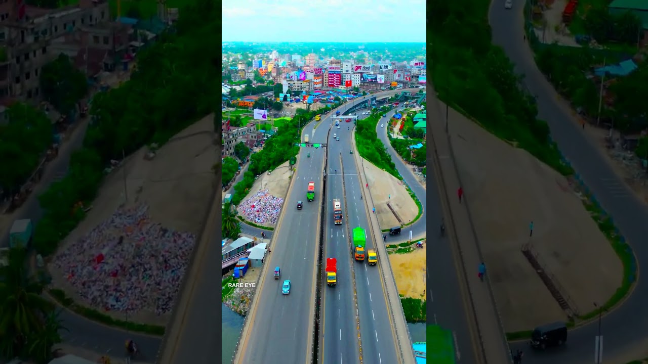 Kanchpur Bridge on the Chittagong Highway, known as the lifeline of Bangladesh's economy