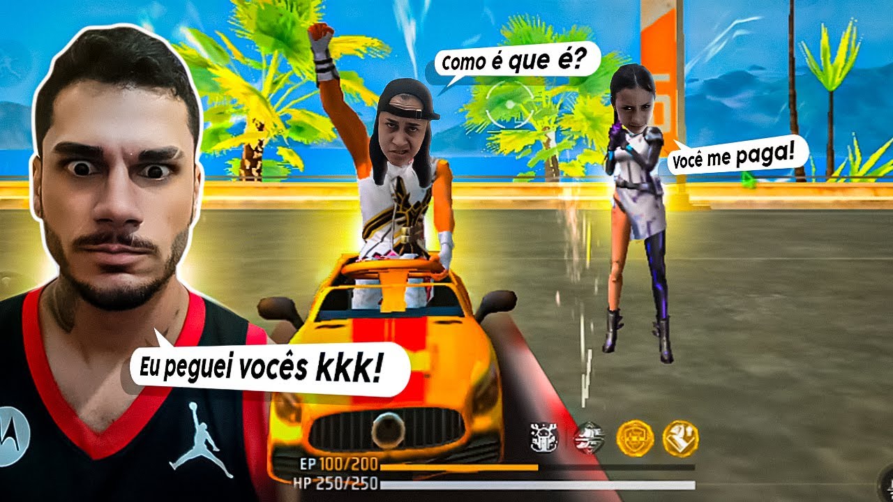 A TROLLAGEM QUE FEZ MINHA MÃE SURTAR NO MEIO DO X1 E DEU UMA BRIGA MUITO FEIA ENTRE NOIS FREE FIRE 😡