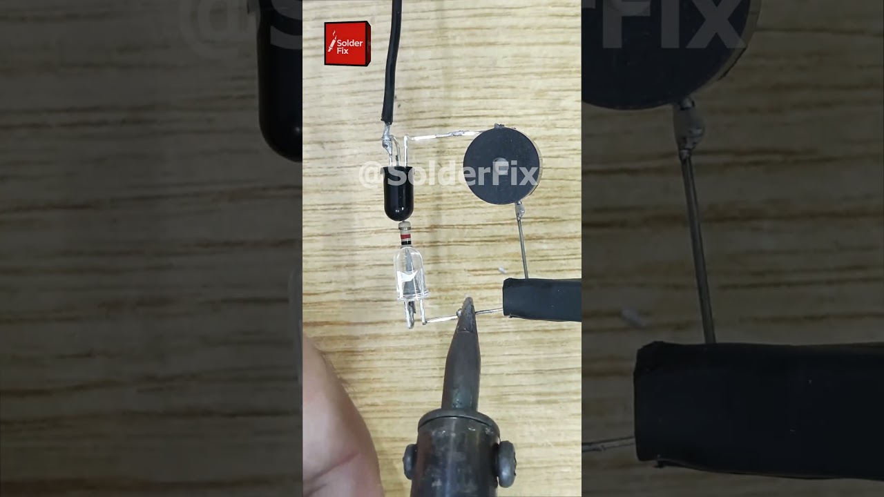 How to Build Infrared Sensor Project #shorts