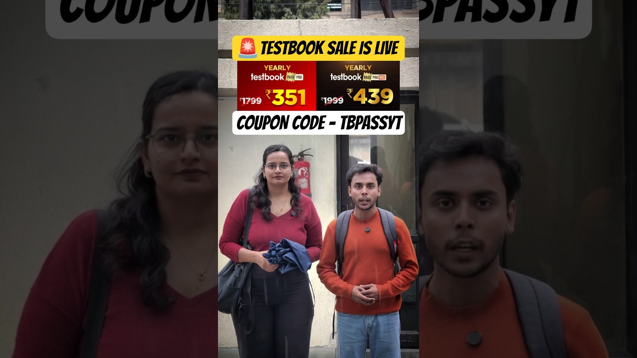 Testbook Pass Pro Coupon Code Today #testbook #couponcode #testbookpasspro #shorts