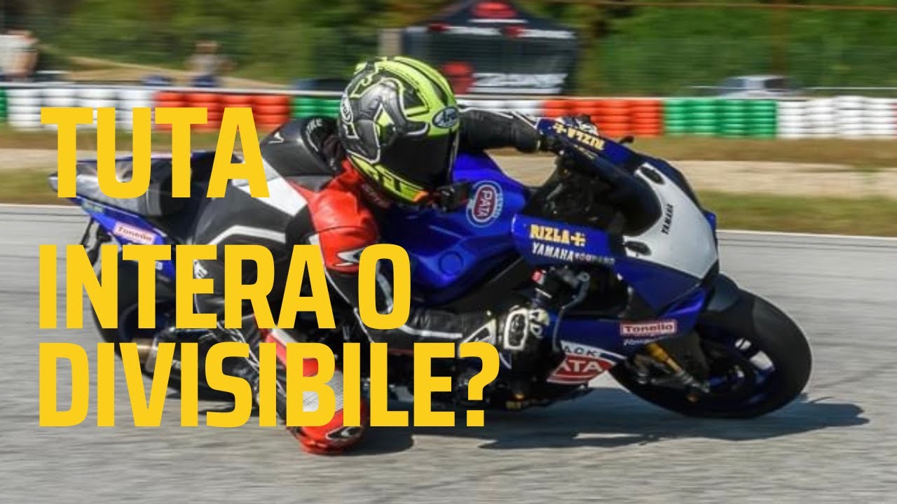 Tuta moto racing o divisibile?