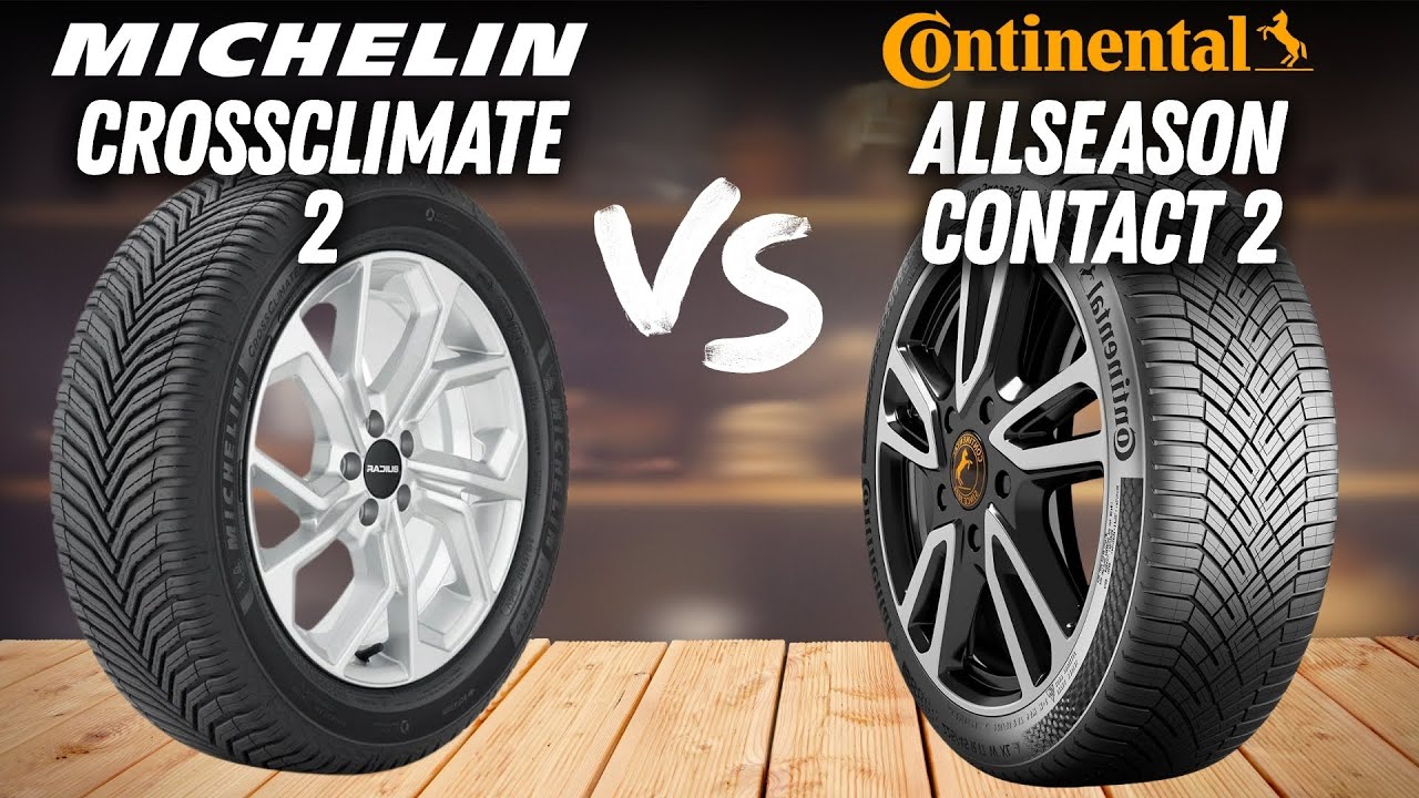 Michelin CrossClimate 2 против Continental AllSeasonContact 2 — ЛУЧШИЕ ВСЕСЕЗОННЫЕ ШИНЫ В РЕАЛЬНЫ...