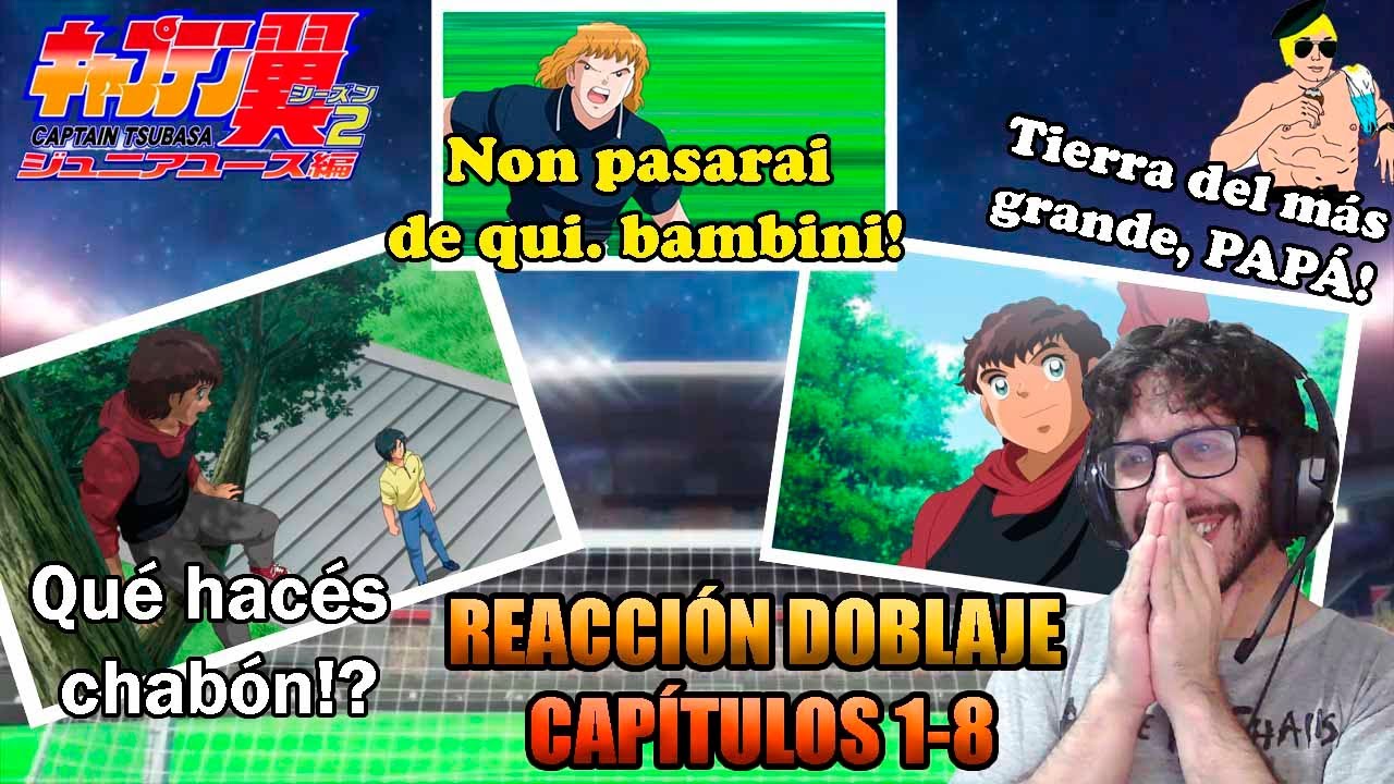 CAPITAN TSUBASA Temporada 2 | Reacción doblaje latino