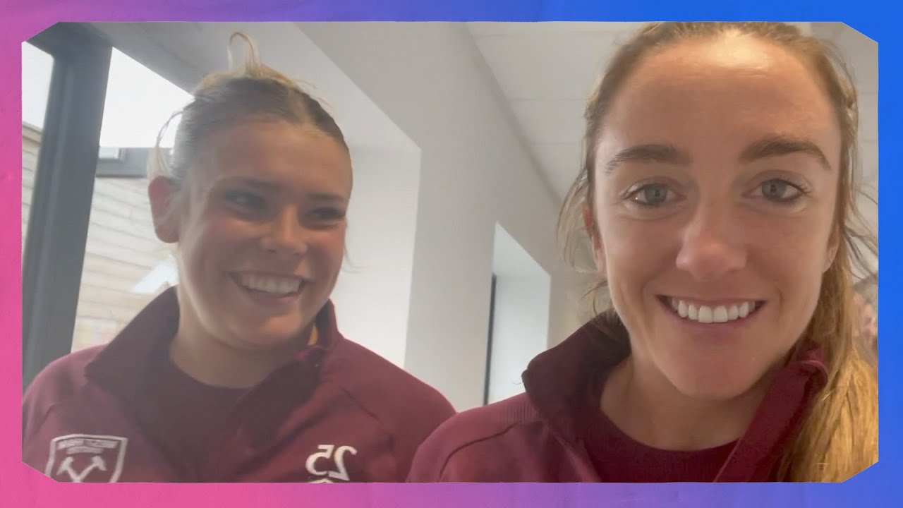VLOG | 🧹 Wizardry, West Ham and Wonder Kicks | Lisa Evans & Beth Mead