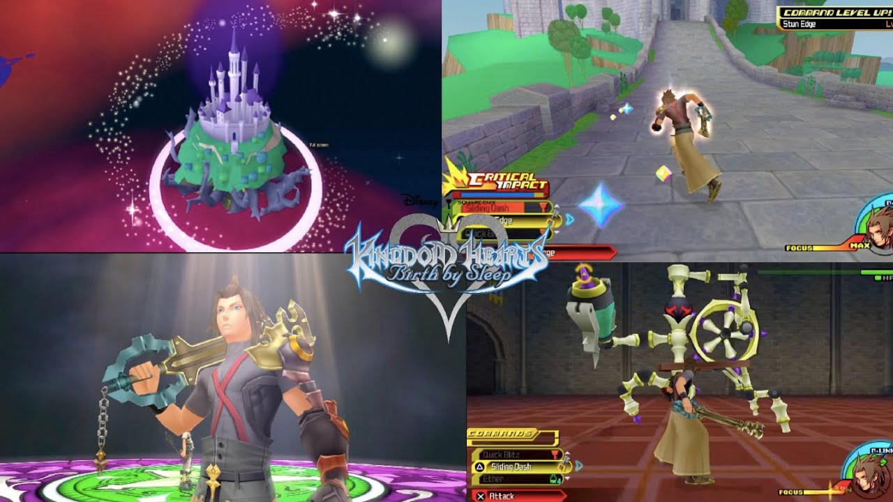 kh bbs critical with Terra pt1 - sleeping beauty world -