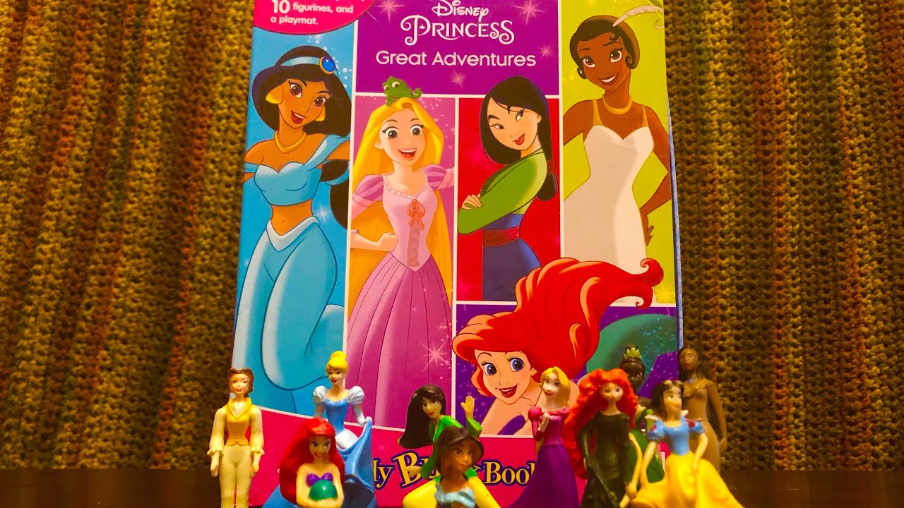 UK | DISNEY PRINCESS - MY BUSY BOOKS Great Adventures SEE WHAT’S INSIDE! Reveal PLAYSET 