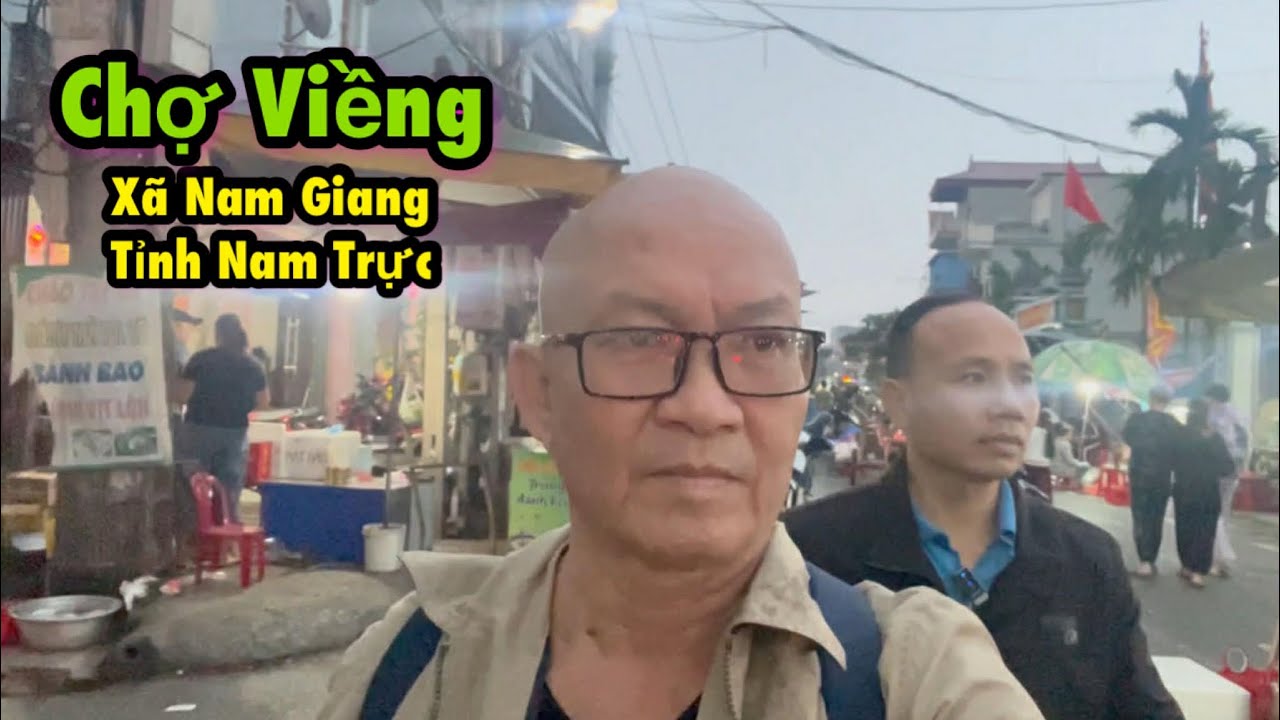 Quang cảnh chợ Viềng 