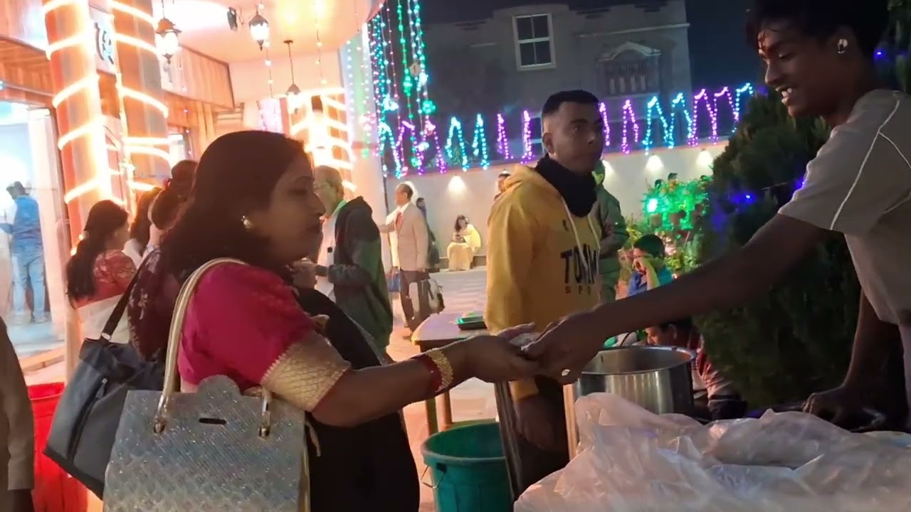 বউ দেখতে এসে আমি এতো খেলাম! 😃😋♥️ #sreeersangsar #vlogvideo #weddingparty 