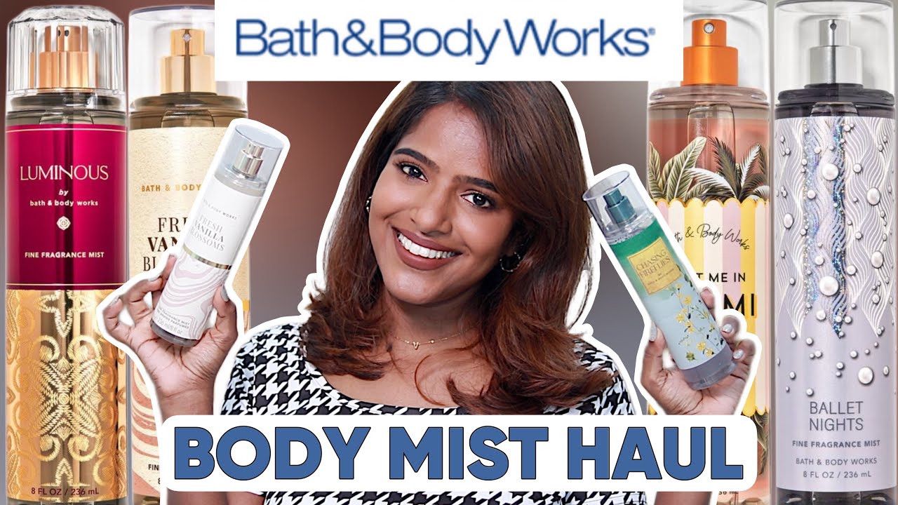 NEW BATH & BODY WORKS BODY MISTS HAUL