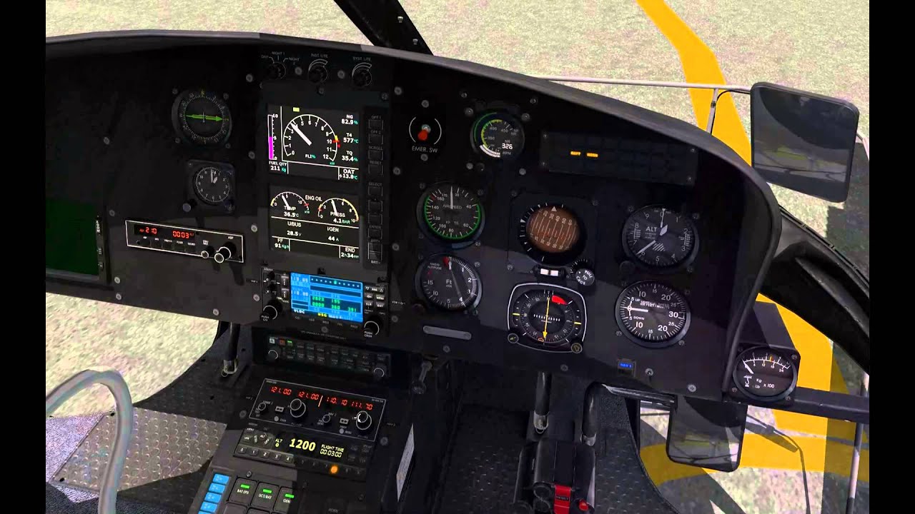 Ecureuil AS350B3 Startup and Shutdown By DreamFoil