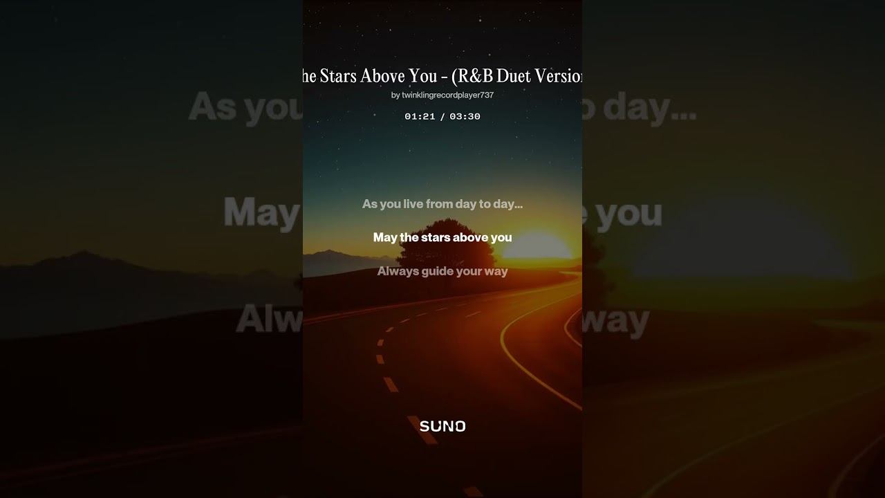 The Stars Above You (R&B Duet Version)