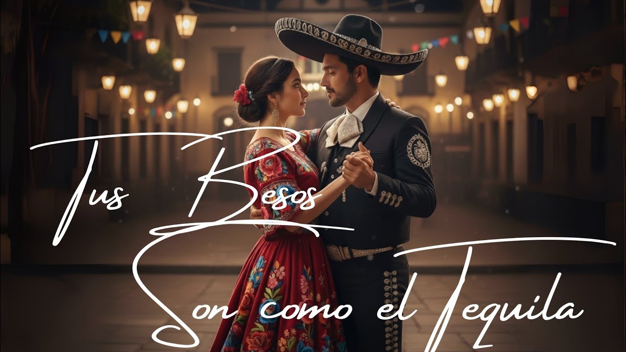 Tus Besos Son Como el Tequila 💋 Bolero Romántico con Mariachi | Valentino Montiel