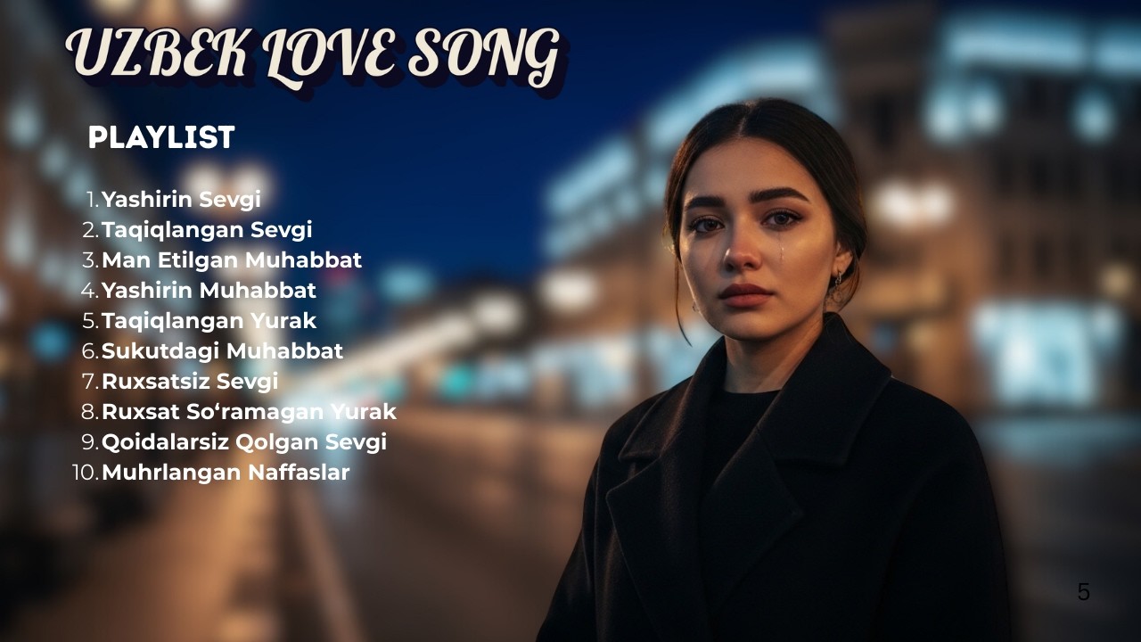 Uzbek Emotional Love Music 😢 | Songs for Crying at Night