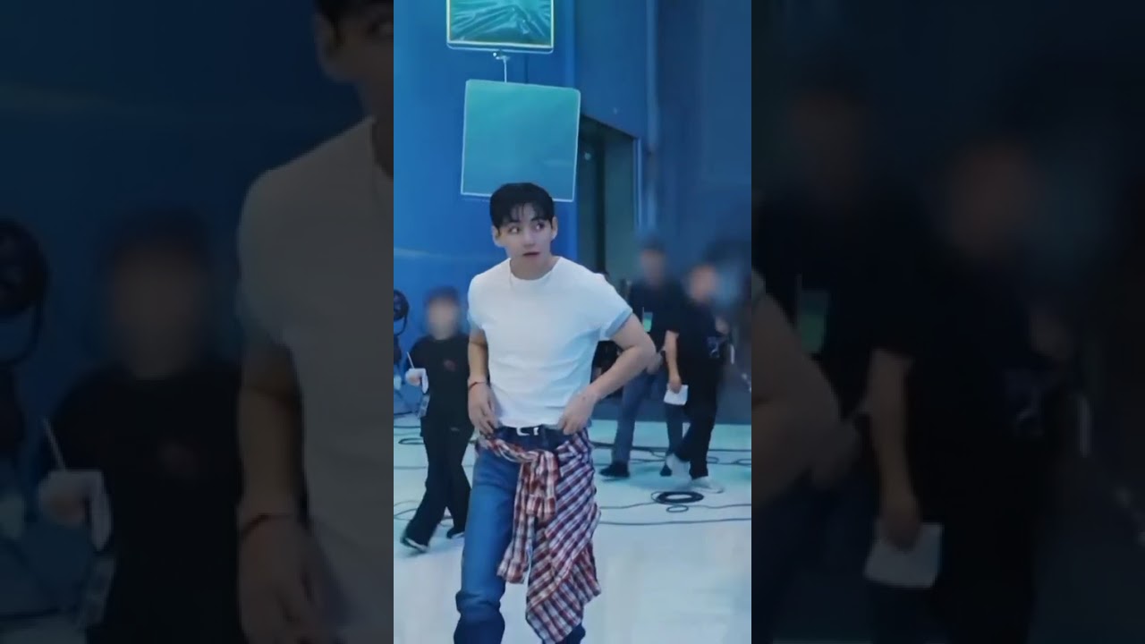 Kim Tae-hyung coca cola ad shooting