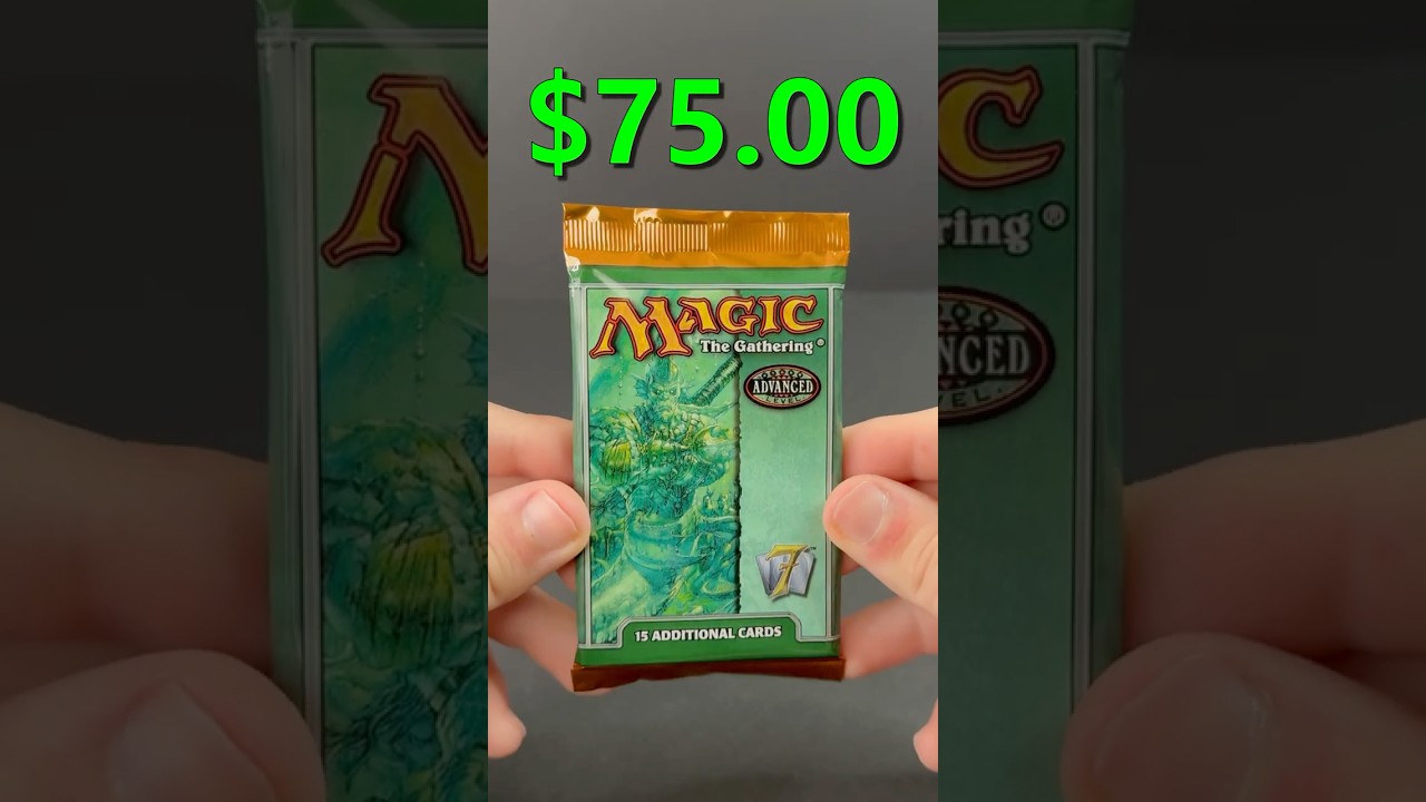 Opening a 7th Edition Booster Pack from 2001 #mtg #magicthegathering