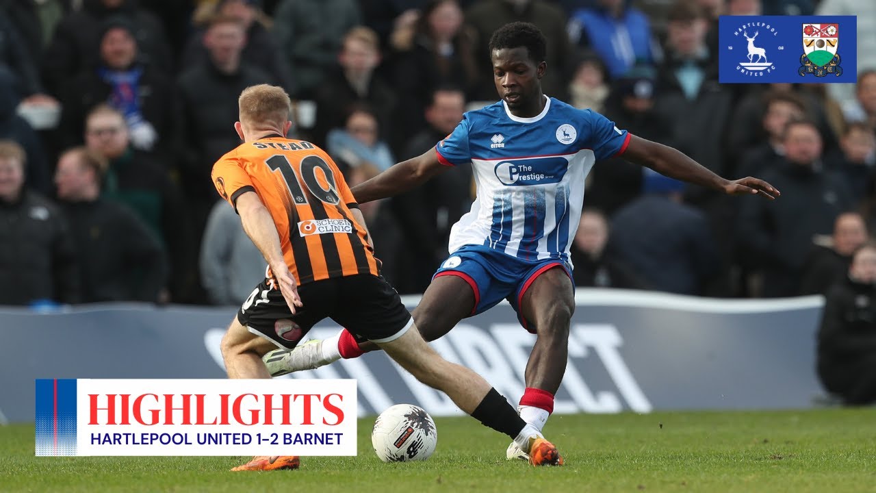📺 Pools lose at home to Barnet | Hartlepool United 1-2 Barnet