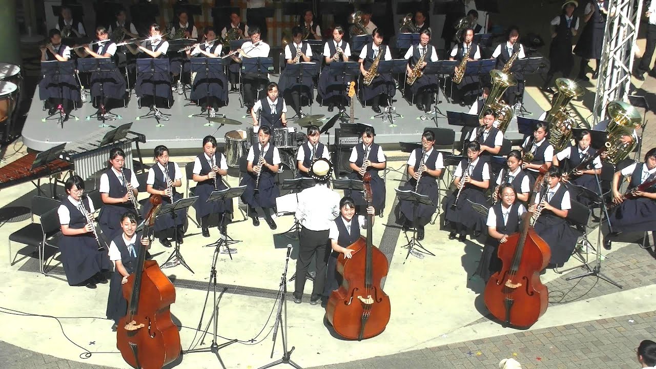 2019.9.16 名古屋南高校吹奏楽部 野外コンサート inアスナル金山(13時30分の部)【4K】