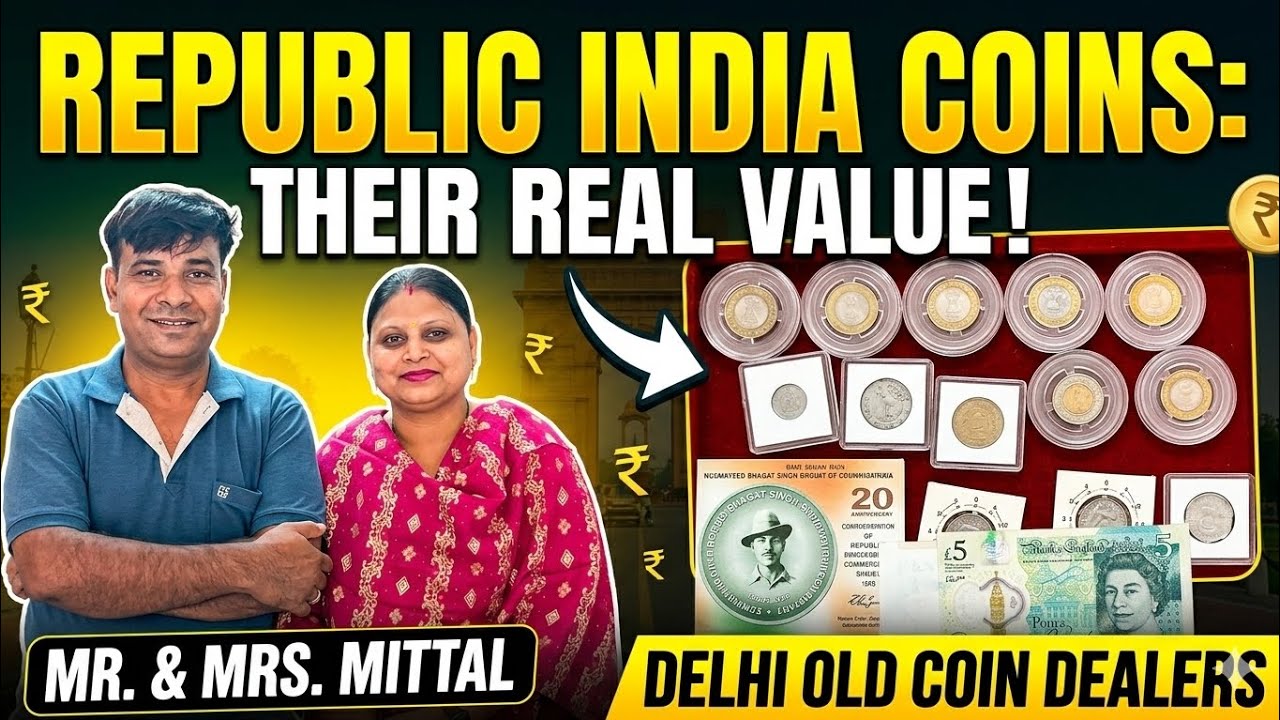 Delhi Old Coin Dealer Mr & Mrs Mittal | Republic India Coins