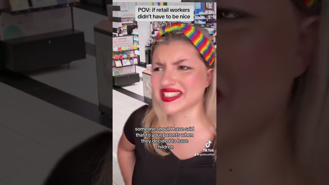 If retail workers didn&rsquo;t have to be nice part 3 #sephora #retail #karen #pov #skit #customerservice