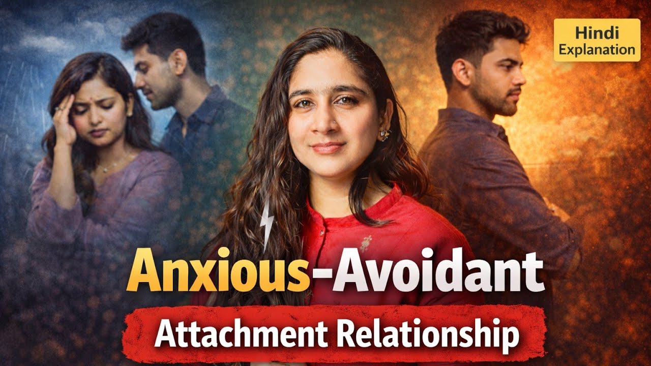 Anxious Avoidant Attachment | Why They Attract Each Other? (Hindi)Anxious Avoidant Trap#avoidant #1k