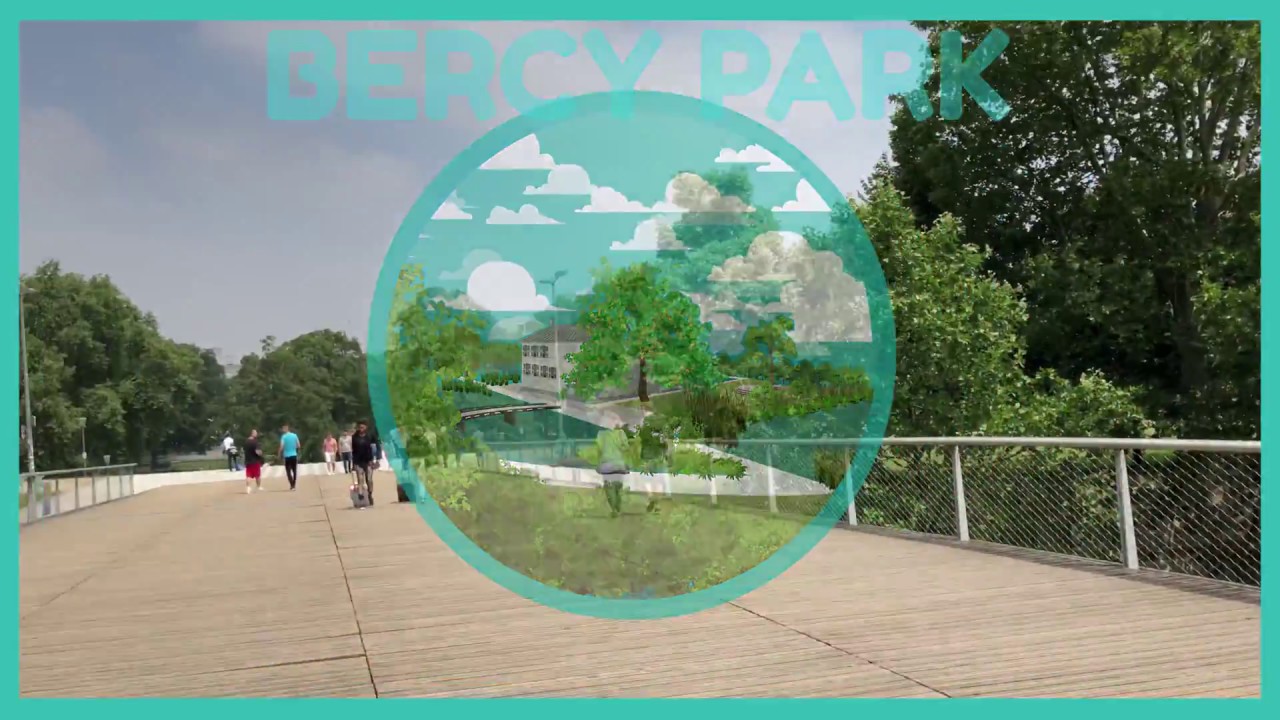 Parc de Bercy with VSP in Paris