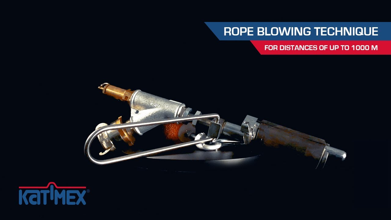 Katimex - Rope Blowing Device - The perfect solution for long distance cable laying