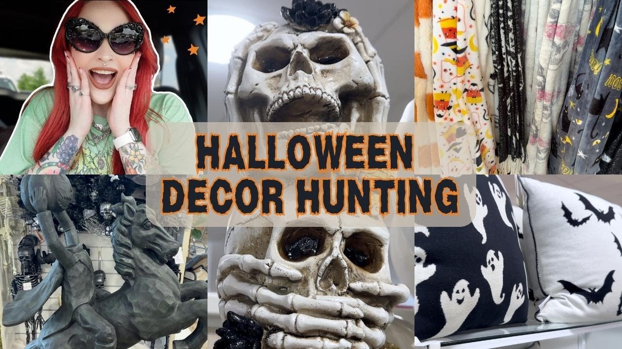 HALLOWEEN DECOR HUNTING | July 2023 | JoAnn, Homegoods, & TJMaxx